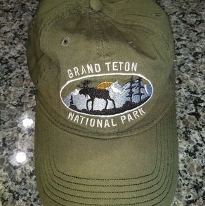 Grand Teton National Park Velcro Back Hat